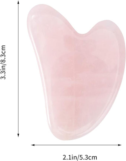 Gua Sha (Pink Heart-Shaped Massage Pebble)